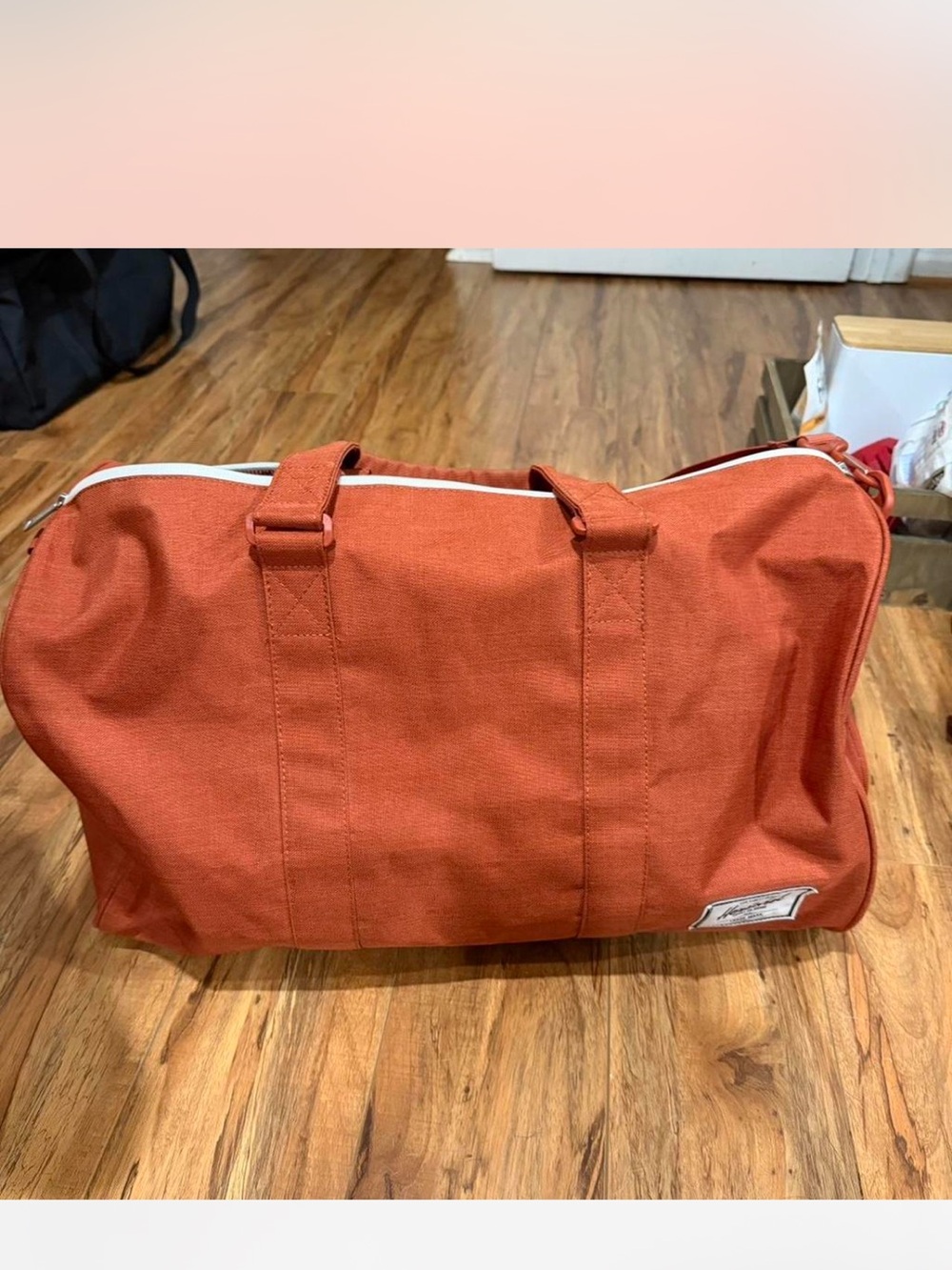 Herschel Supply Company Rust Orange Travel Duffel Bag